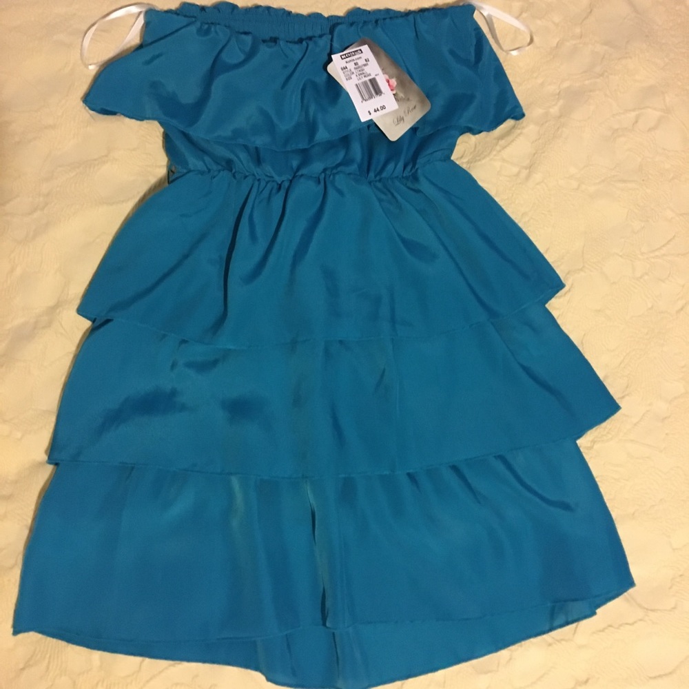 Ruffled Mini Dress